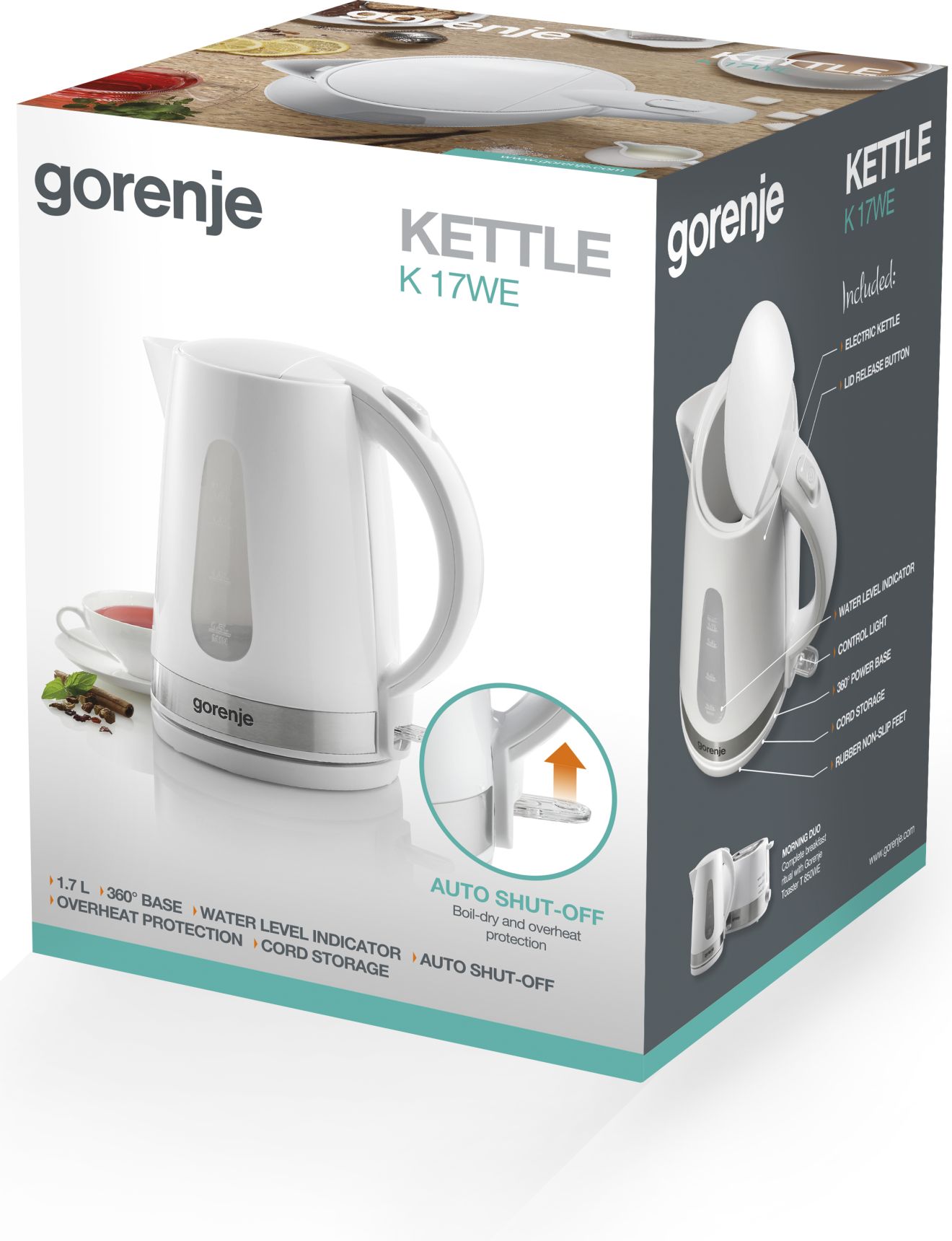 Električno kuvalo za vodu K17WE gorenje - Image 3