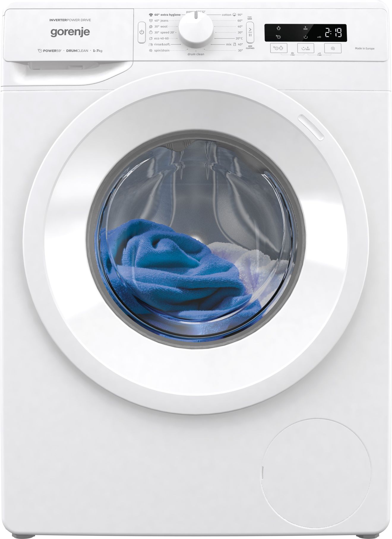 Gorenje Samostalna mašina za pranje veša WNPI72B - Image 10