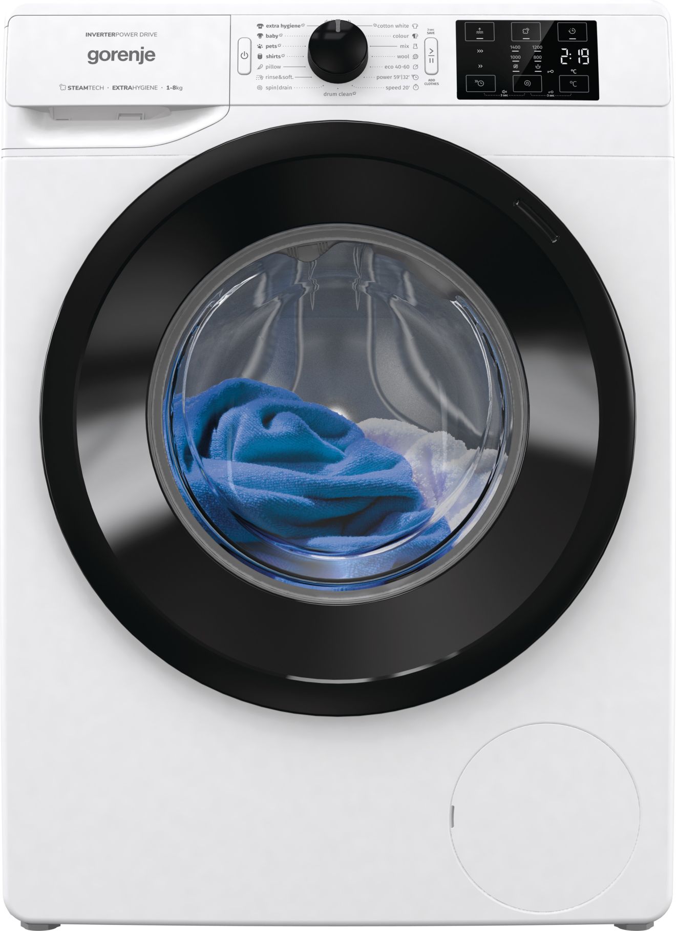 Gorenje Samostalna mašina za pranje veša WNEI84AS - Image 9