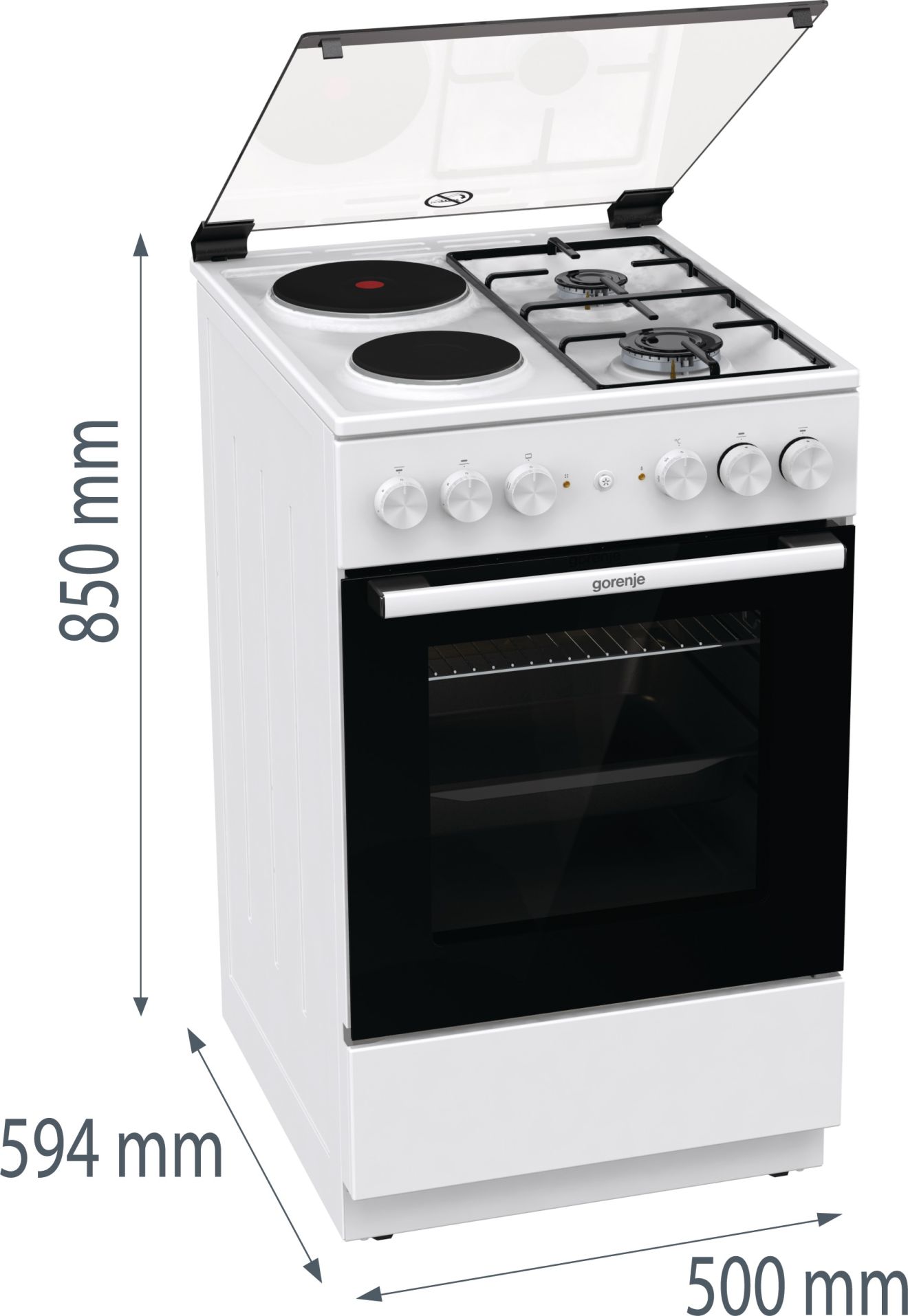 Gorenje Kombinovani šporet GK5A11WG - Image 7