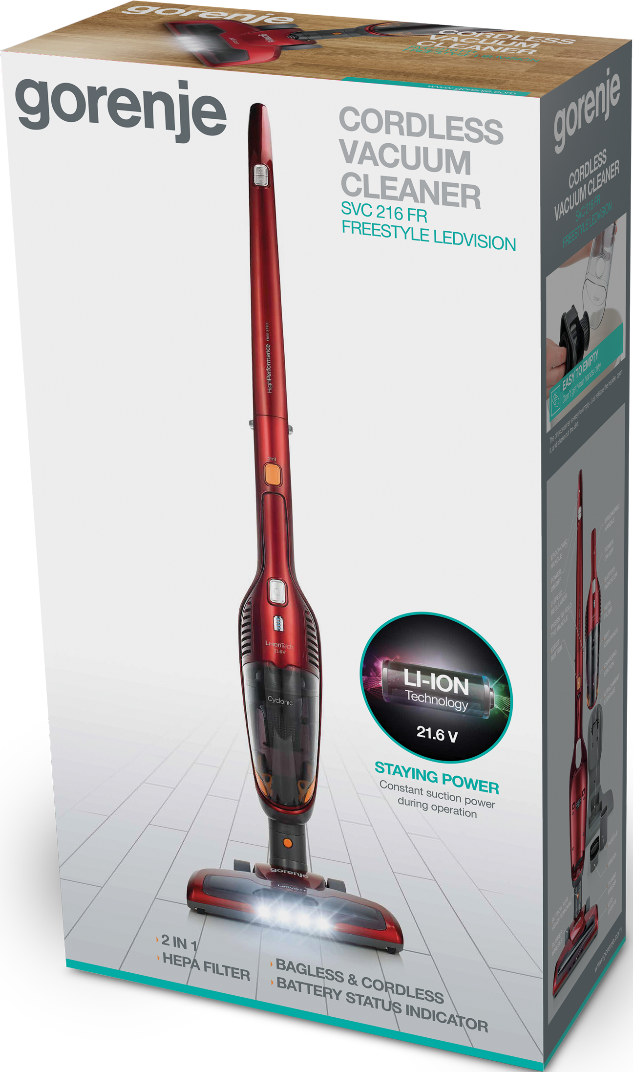 Gorenje Usisivač SVC216FR - Image 5