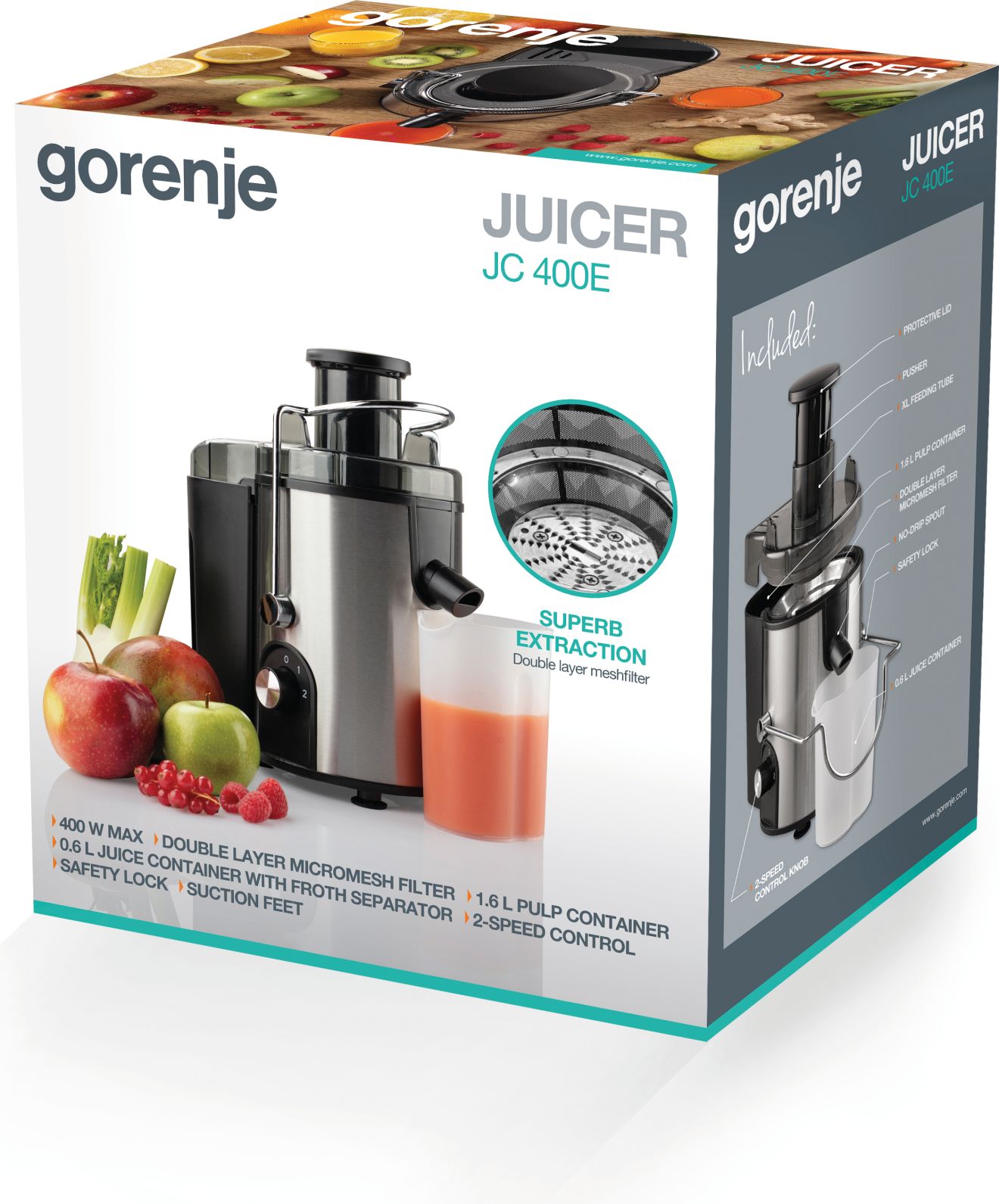 Gorenje Sokovnik JC400E - Image 5