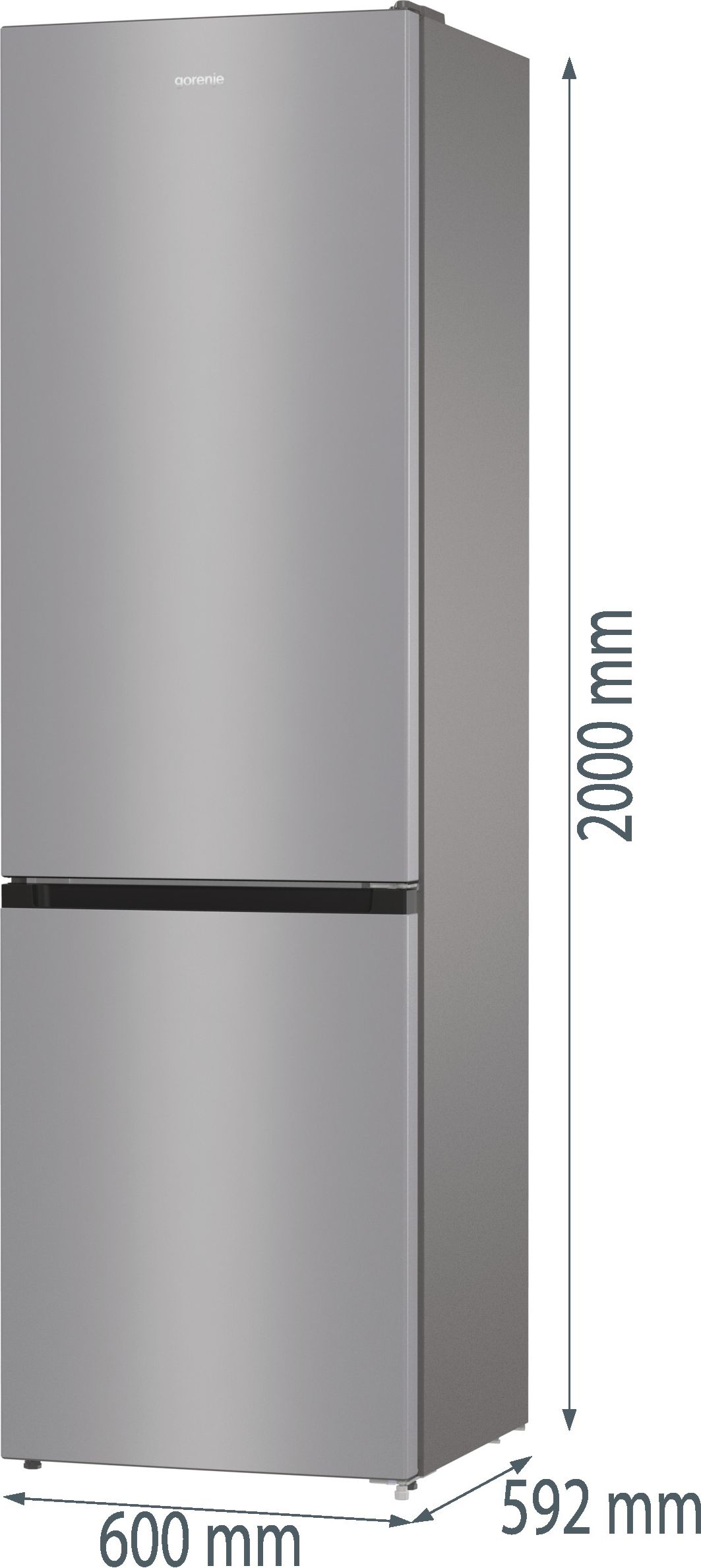 Gorenje Samostalni kombinovani frižider NRK6201ES4 - Image 10