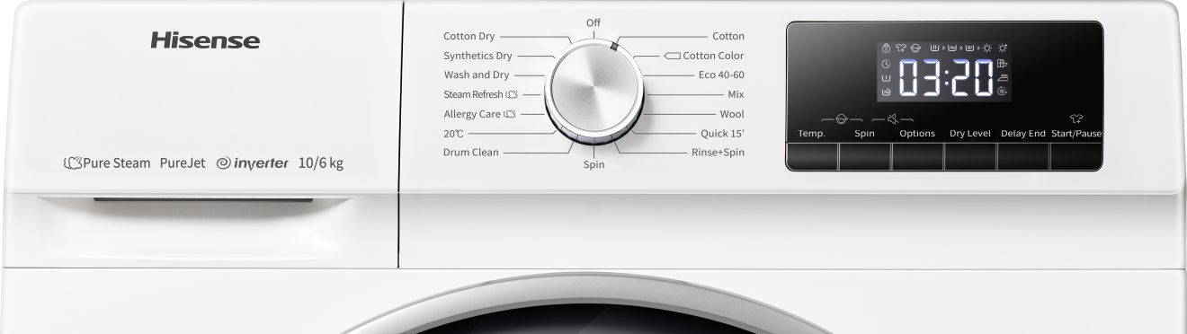 Hisense Mašina za pranje i sušenje veša WDQY1014EVJM - Image 7