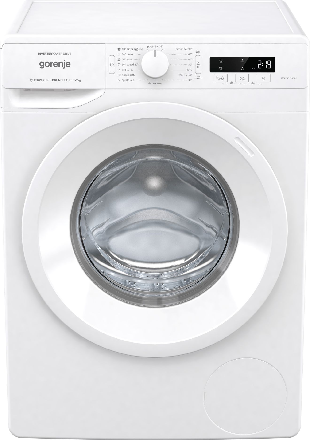 Gorenje Samostalna mašina za pranje veša WNPI72B - Image 3