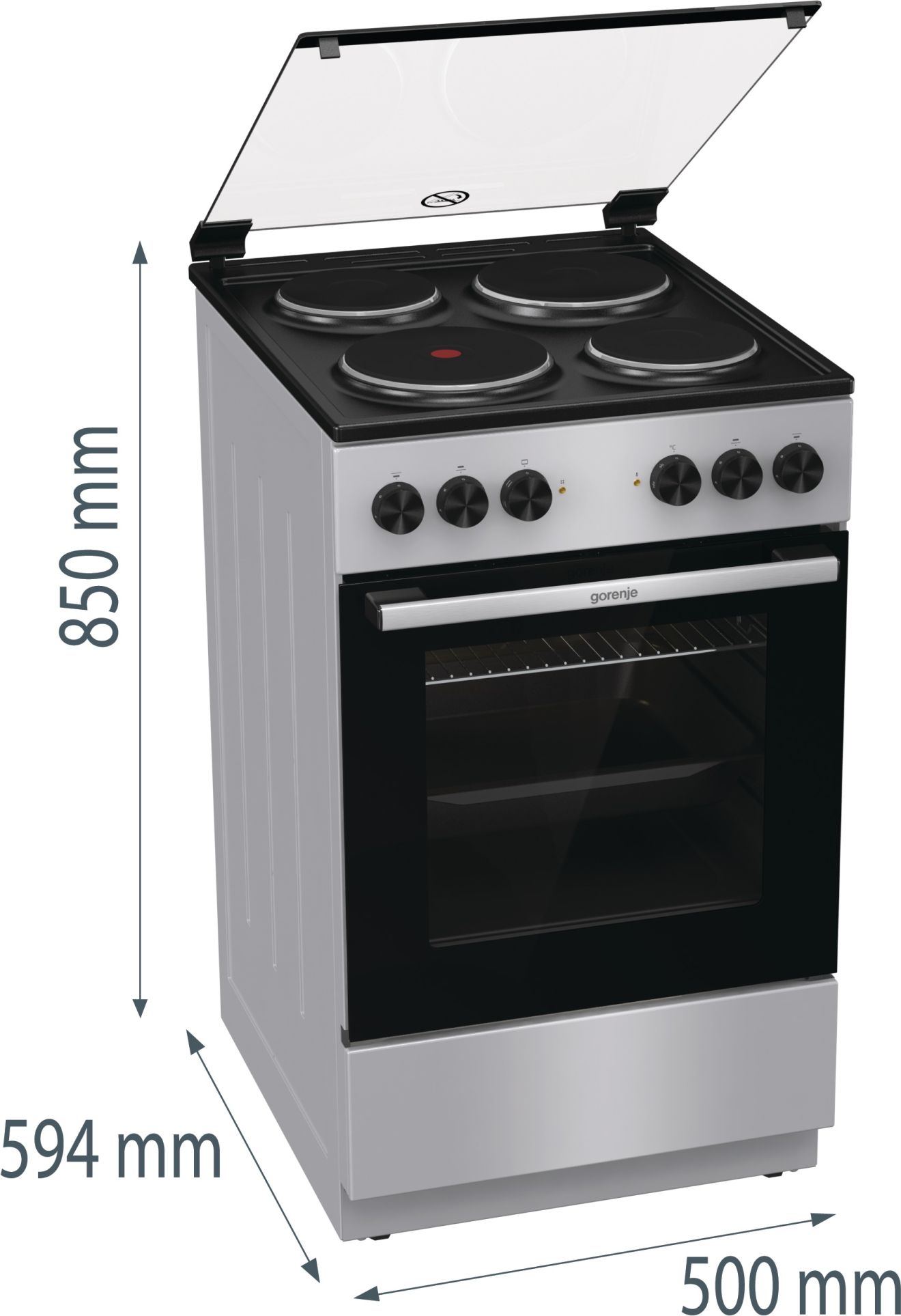 Gorenje Električni šporet GE5A21SH - Image 7