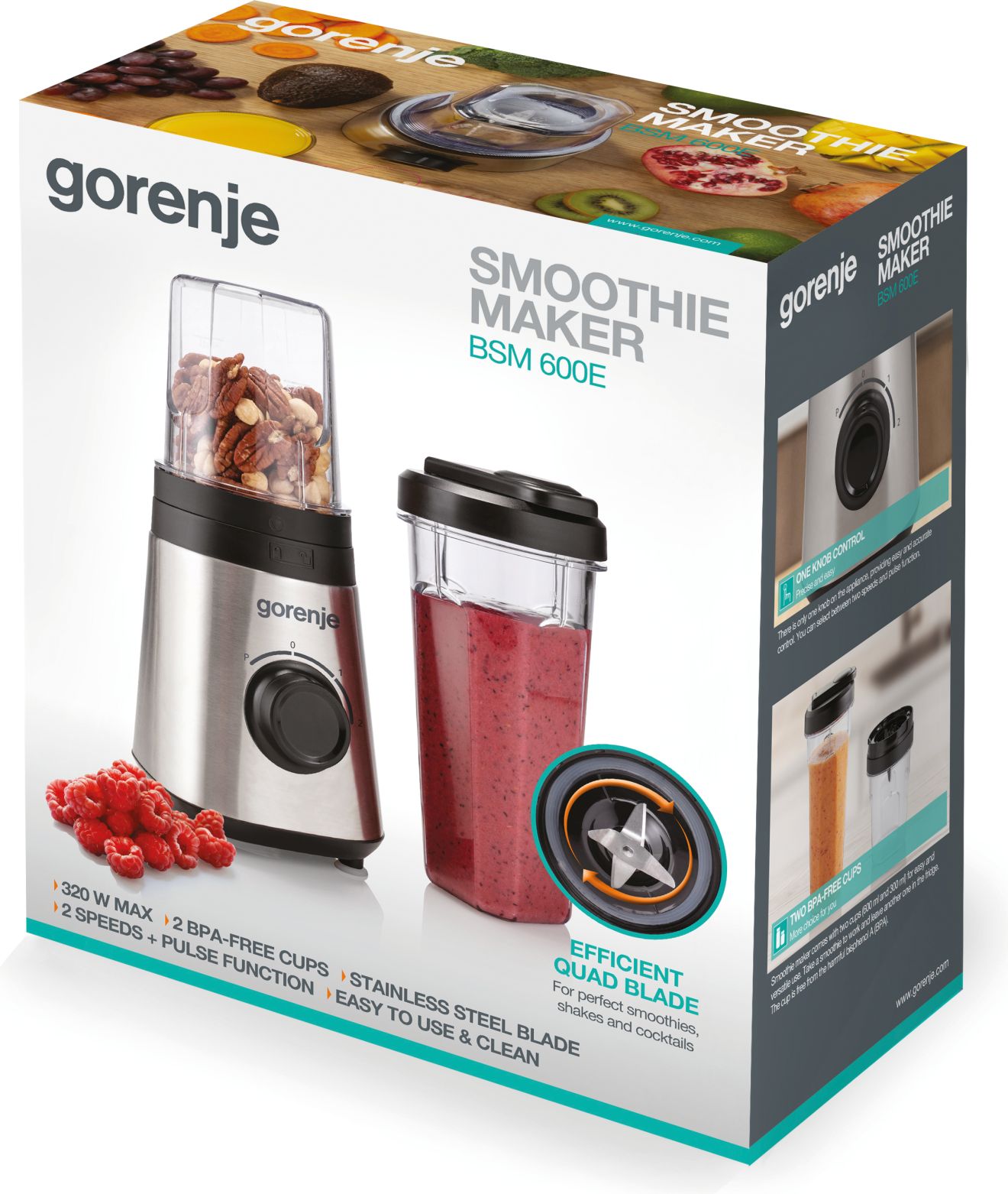 Gorenje Smoothie blender BSM600E - Image 8