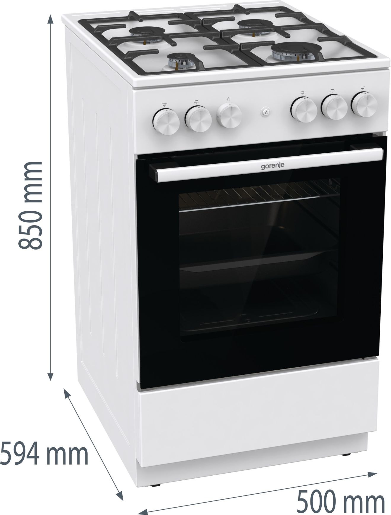 Gorenje Plinski šporet GG5WF freestanding - Image 7