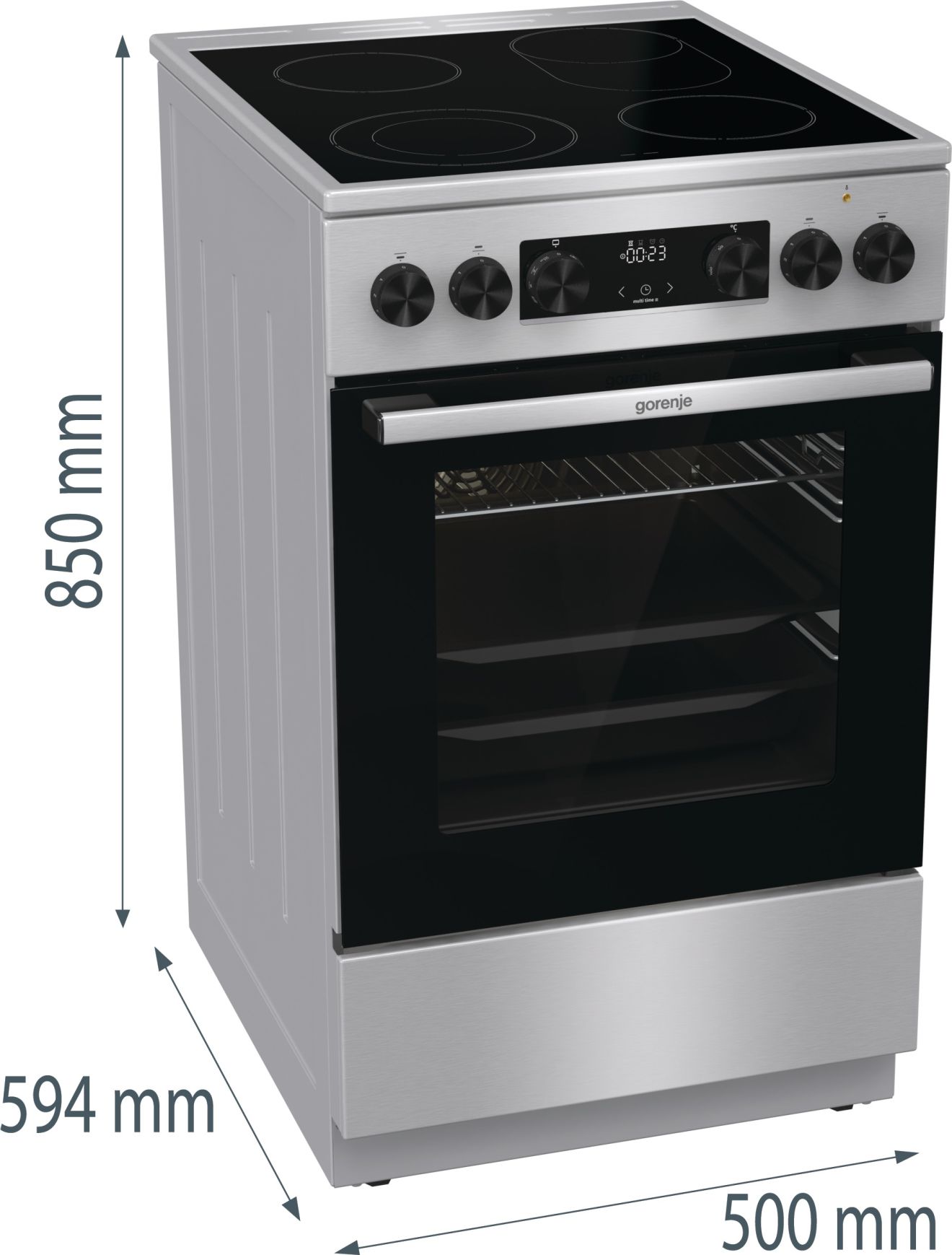 Gorenje Električni staklokeramički šporet GECS5C70XA - Image 7