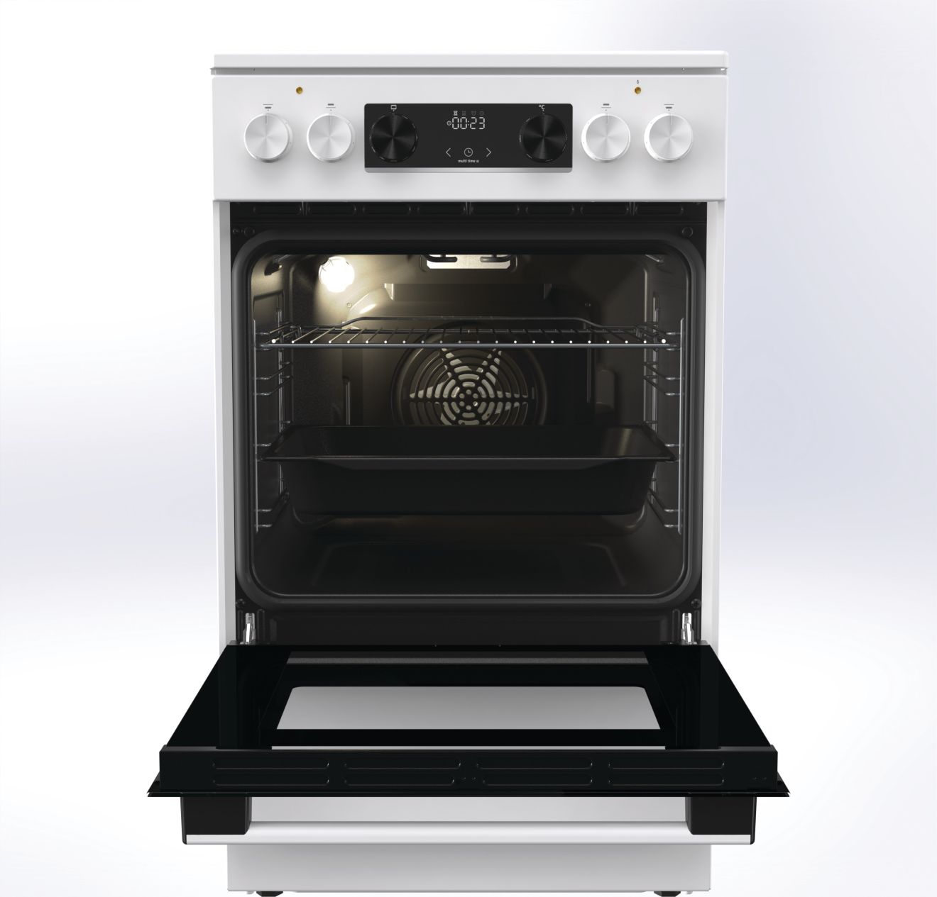 Gorenje Električni staklokeramički šporet GEC5C61WG - Image 3