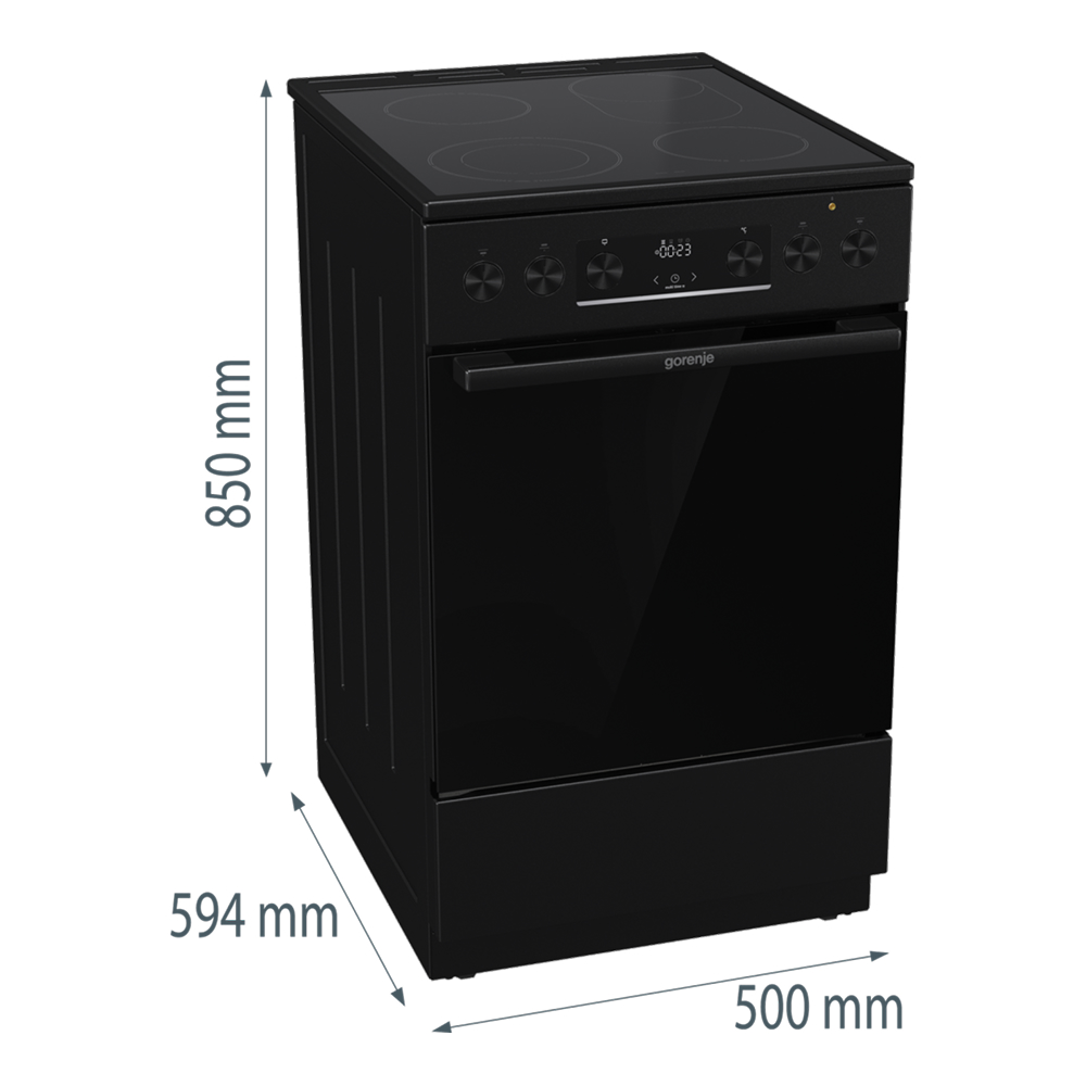 Gorenje Električni šporet GECS5C70BPA - Image 6