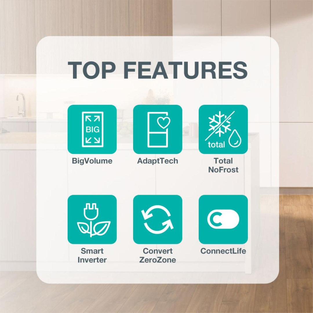 Samostojeći frižider sa zamrzivačem NRB620C61X4WFE Gorenje - Image 3