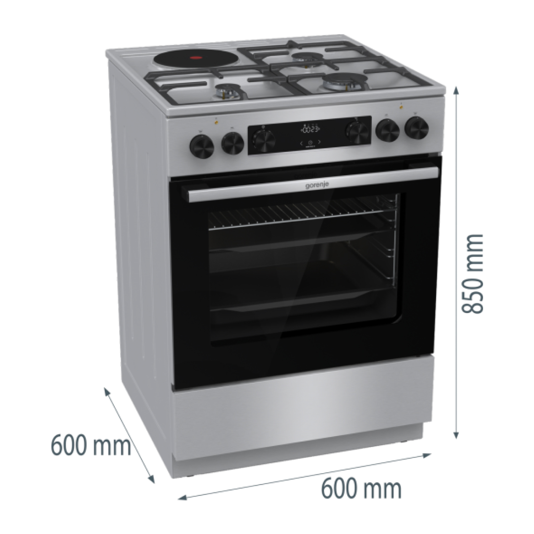 Gorenje Kombinovani šporet GK6C62XC - Image 8