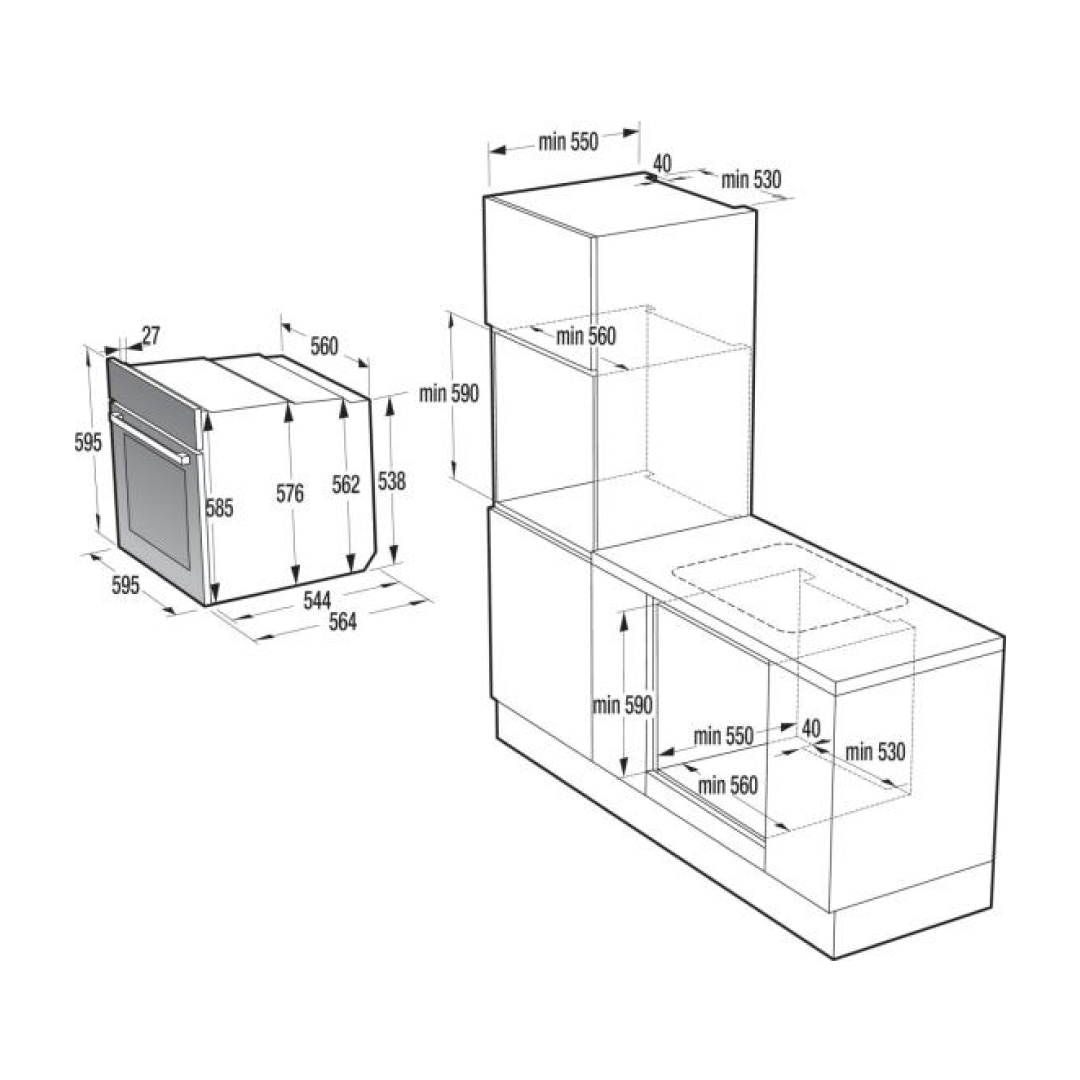 Hisense Ugradna rerna BI614P8B - Image 13