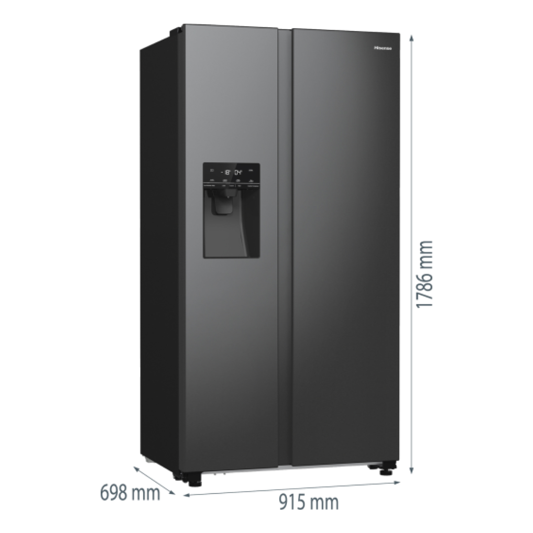 Samostalni kombinovani frižider RS5P535NTFE Hisense - Image 9