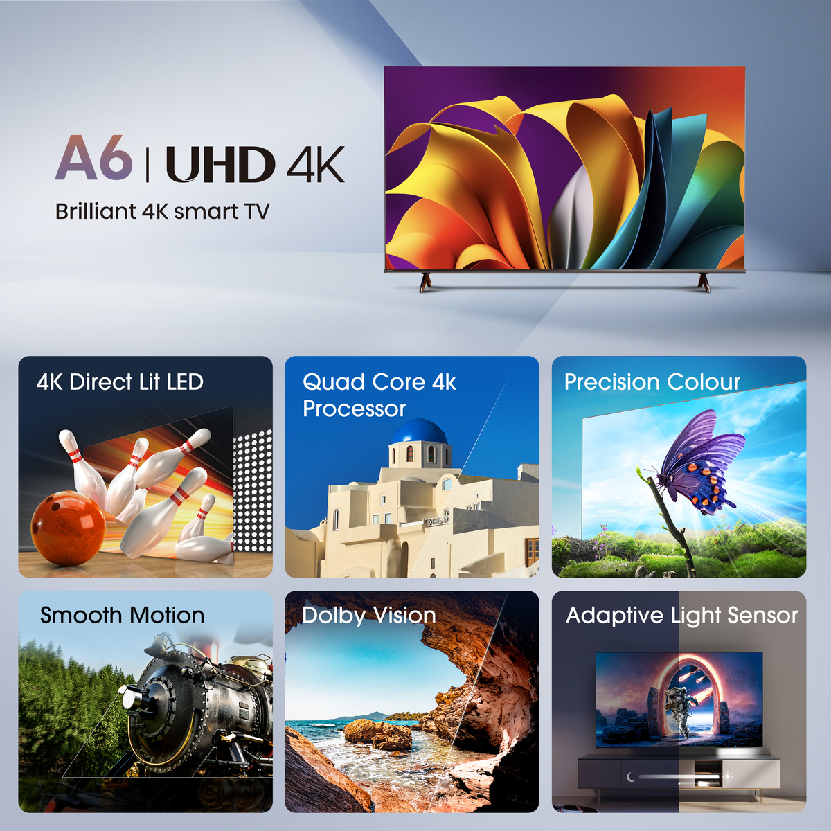 Hisense UHD Smart TV 43A6N - Image 4