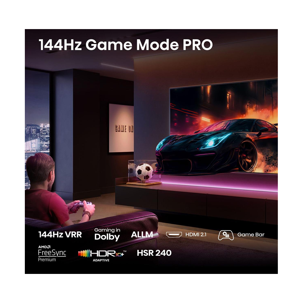 65 '' E7Q PRO | QLED Smart TV 4K 144 Hz - Image 5