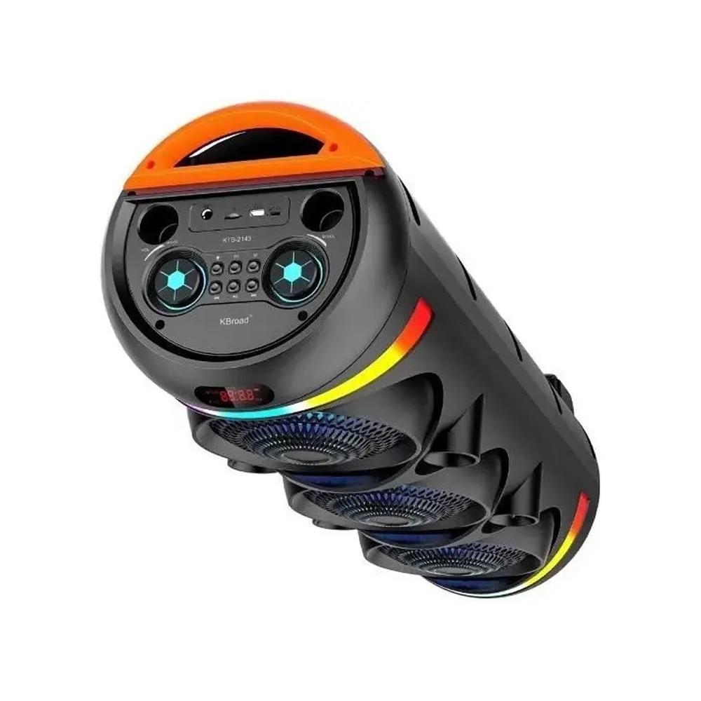 Kbroad Prenosivi Bluetooth zvučnik KTS-2143, Crni - Image 2