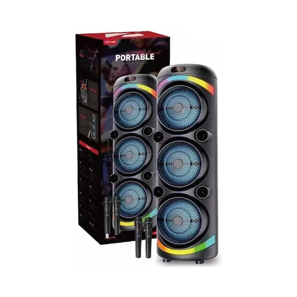 Kbroad Prenosivi Bluetooth zvučnik KTS-2143, Crni
