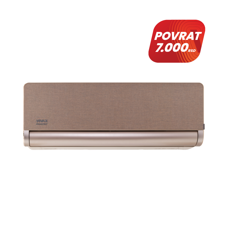 VIVAX H+ DESIGN GOLD inverter klima uređaj 3,81kW, ACP-12CH35AEHI+ GOLD R32