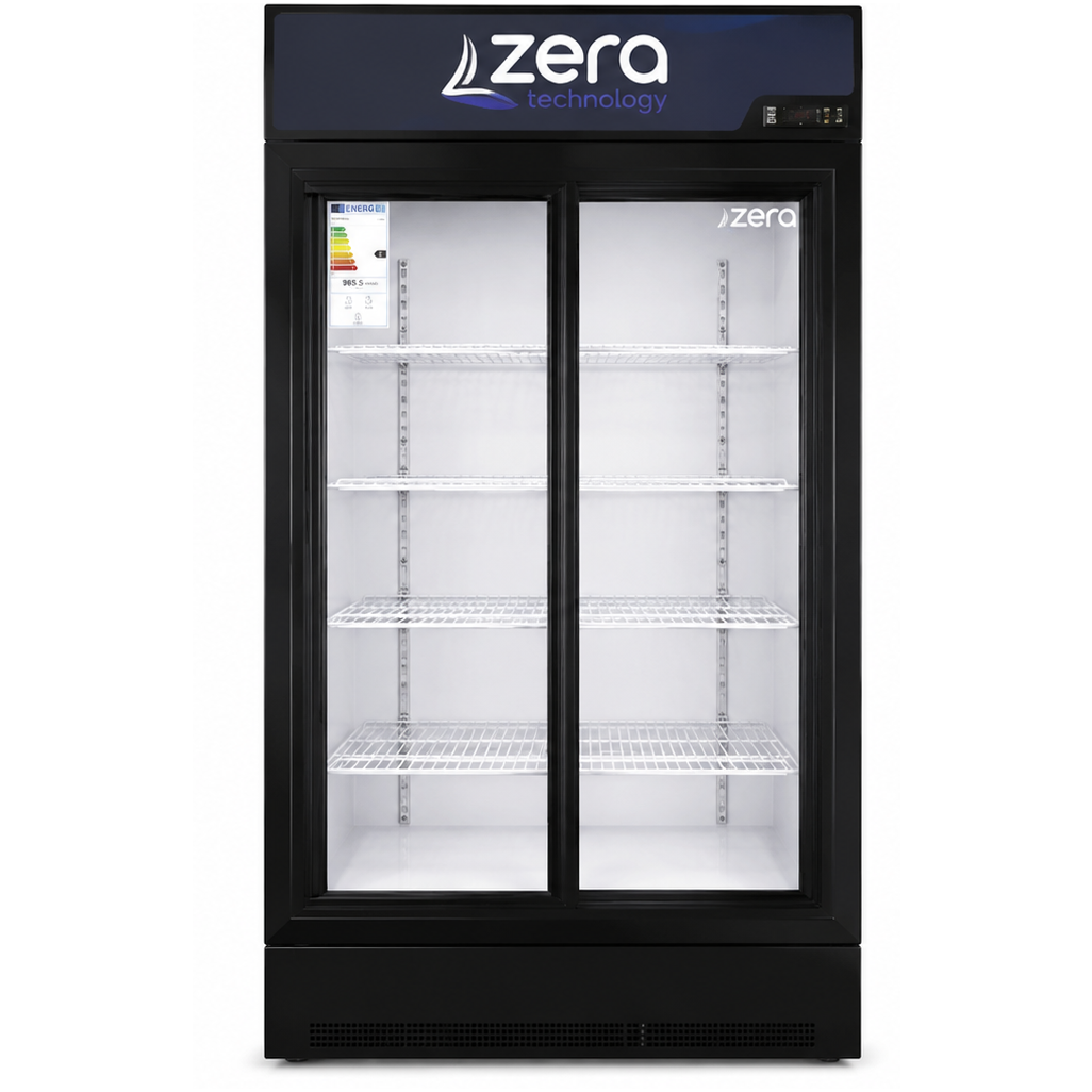 ZERA EC-630 KY DUPLA RASHLADNA VITRINA CRNA